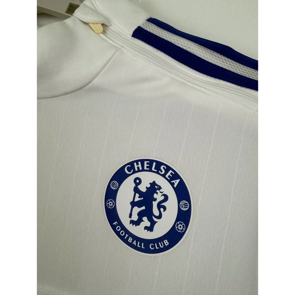 Adidas Chelsea FC Training Top Mens XL White Excellent Soccer Climacool S12044